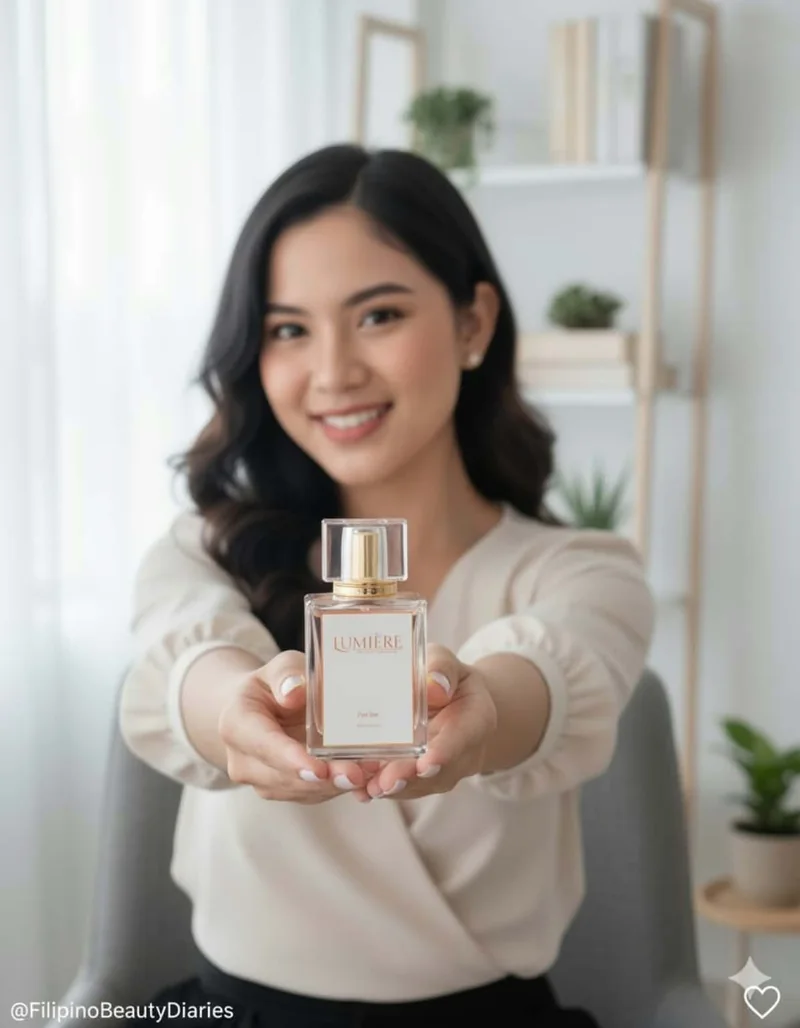Lumière social media creative featuring a product hero shot